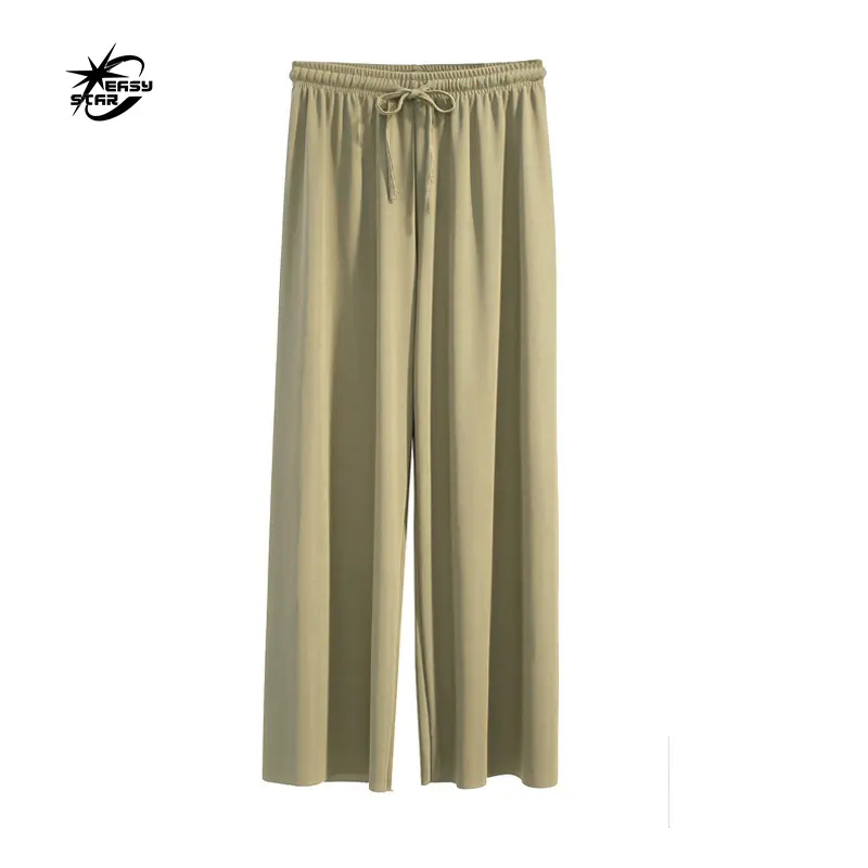 Pantaloni Casual con coulisse elasticizzati in vita con tasche pantaloni sportivi da Jogger nono pantaloni