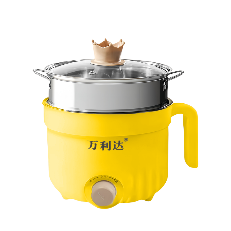 Yellow-SS Steamer(Non-stick/Stainless steel  inner pot)