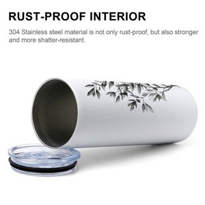 <b>Hot</b> & <b>Cold</b> Thermal Performance Stainless Steel Tumbler 20oz Vacuum Insulated Custom Logo Wholesale for Coffee - Product Image 6