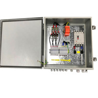 Caja de Distribución Solar Metálica con Nivel de Protección IP65 para Sistemas de Energía Solar