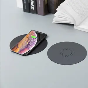 New arrivals 22-32mm long distance under the table qi wireless charging / Invisible Wireless Charger Without Drilling and Screw