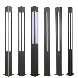 Outdoor courtyard street lamp single head with LED light source height 3m 3.5m residential park square villa light