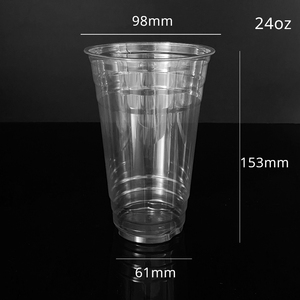 <span class=keywords><strong>BO4</strong></span>-taza de plástico transparente con tapa para beber cerveza, miniproveedores en forma de botella, logotipo de impresión - Product Image 5