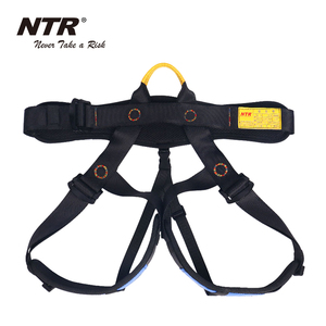 Rescate escape medio cuerpo, arnés de seguridad, cuerda, mosquetón de descenso a la altura, traje de escape contra incendios, protección contra caídas - Product Image 2