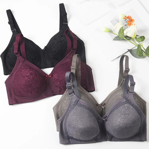 女式加大码全覆盖无衬垫宽带内衣欧洲女式加大码文胸 - Product Image 6