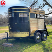 Remorque Mobile pour Salon de café, appareil à customiser, pour nourriture, Bar de bière, équitation, camion de crème glacée, 9 pouces