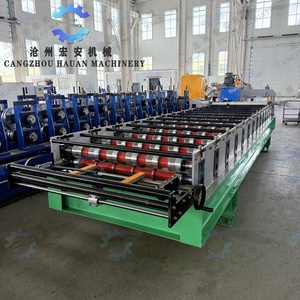Anti-rust Hot-dip Galvanized Steel Roof Panel Production Machinery Full-automatic Roll Forming Machine - Product Image 4