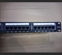 Penawaran Panas Harga Pabrik 1U 24Port Cat6/Cat6a UTP Patch Panel