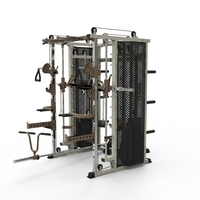 Machine Smith multifonctionnelle commerciale tout-en-un, directement de l'usine, avec rack de musculation et cage à squats pour l'entraînement de force