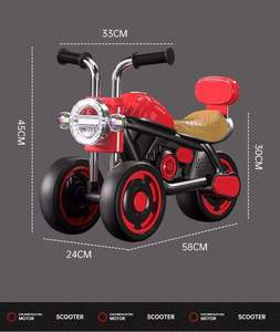 Vélo d'équilibre 3 roues pour enfants, trottinette et porteur à pousser avec marchepieds, <span class=keywords><strong>tricycle</strong></span> de mode pour bébés, vente en gros - Product Image 3
