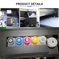 Table d'impression directe sur vêtement DTG 38cm 43cm CMYK W 2 têtes Machine d'impression numérique sur tissu