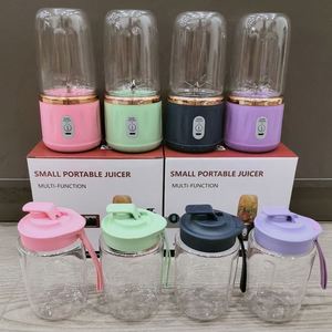 เครื่องปั่นน้ำแข็งสมูทตี้แบบพกพา 6 ใบมีด รุ่นใหม่ สำหรับใช้ในบ้าน ชาร์จไฟผ่าน USB ได้ - Product Image 1