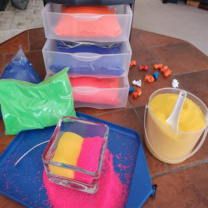 Kit de fabrication de bougies d'art DIY Cire de sable végétale pure granulée <span class=keywords><strong>sans</strong></span> <span class=keywords><strong>paraffine</strong></span> pour la décoration de Noël <span class=keywords><strong>Bougie</strong></span> de perles adaptée aux enfants - Product Image 3