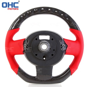 Volante de Fibra de Carbono con LED de RPM y Base Plana para <span class=keywords><strong>Mini</strong></span> <span class=keywords><strong>Cooper</strong></span> R55 <span class=keywords><strong>R56</strong></span> R59 R60 <span class=keywords><strong>s</strong></span>, Volantes Ohc Motors - Product Image 2