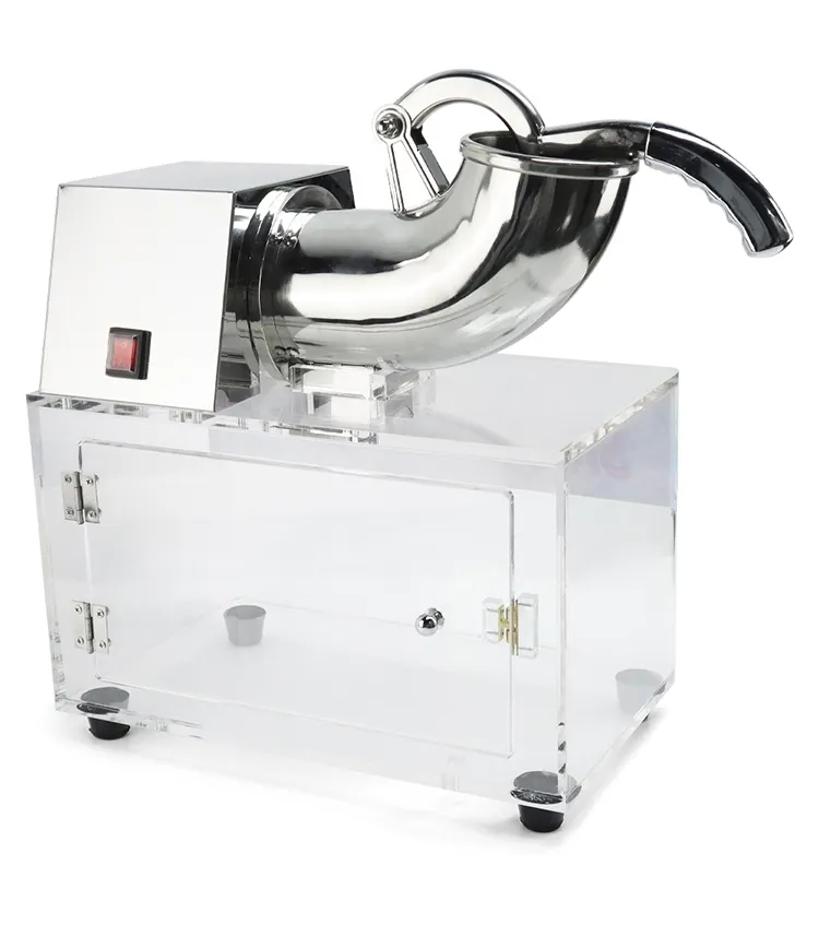 Trituradora de hielo automática comercial, bloque de licuadora, Máquina de trituración de hielo con Ce, 200Kgs/H