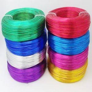 ลวดอลูมิเนียมสีดำและสีเงิน1มม. สำหรับวัสดุงานฝีมือตกแต่งบอนไซ - Product Image 2