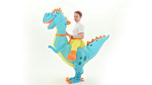 Balade en T-REX sur Halloween Costume Party Cosplay Funny Dino Blow up Costume Costumes de dinosaure gonflables pour adulte - Product Image 5