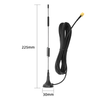 Antena Inalámbrica Omnidireccional Vertical de 12dBi, Banda Ancha 4G LoRa, Módulo de Sensor Personalizable de Alta Ganancia, Transmisión de Datos Estable