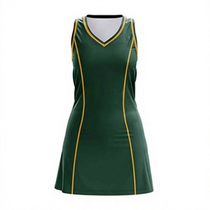 Tenue de netball personnalisée pour femmes et filles, maillot avec impression par sublimation intégrale, design de logo, créez votre propre ligue de netball - Product Image 2
