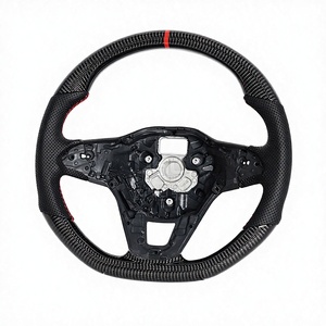 Volante Deportivo Modificado para Volkswagen CC 21-24, Línea de Posicionamiento Roja, 3 Radios de Alta Gama, Base Plana, Modelo GOLF <span class=keywords><strong>R</strong></span> - Product Image 4
