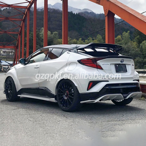 Kit de Carrocería para Toyota <span class=keywords><strong>C</strong></span>-<span class=keywords><strong>HR</strong></span> 20-23, Kit de Carrocería Estilo Artan para Toyota CHR, Incluye Labio Delantero, Faldón Lateral, Labio Trasero, Alerón, Difusor y Parachoques - Product Image 3