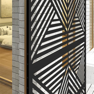 מחיצות פרטיות לגינה ממתכת, מחיצות דקורטיביות חתוכות בלייזר, מחיצות פרטיות וגינה ממתכת - Product Image 2