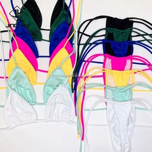 Maillot de bain brésilien micro personnalisé pour femmes Designer 2024, bikinis sexy et vêtements de plage, ensemble de bikini personnalisé, bikinis - Product Image 1