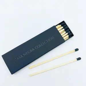 Wholesale price Aromatherapy candle matches china matches factory cheap long colored matchbox