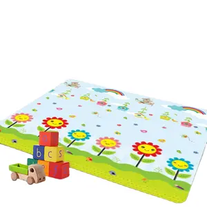 New Popular Portable Soft Toddler Games Folding Foam XPE Carpet Gym Baby Play Mat