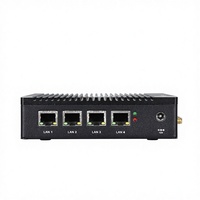 Pare-feu informatique Quad Core SSD 4 LAN WIFI Carte SIM Module 4G Windows Linux PfSense CentOS Contrôle industriel Routeur logiciel