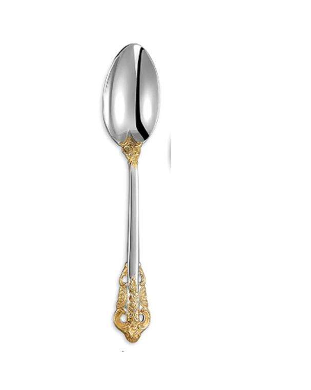 Cuillère à dîner dorée