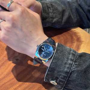 Para Reloj Suizo de Lujo para Hombre, Ultradelgado de Cuarzo con Puntero, Correa Clásica y Caja de Aleación, Resistencia al Agua de 3BAR - Product Image 6