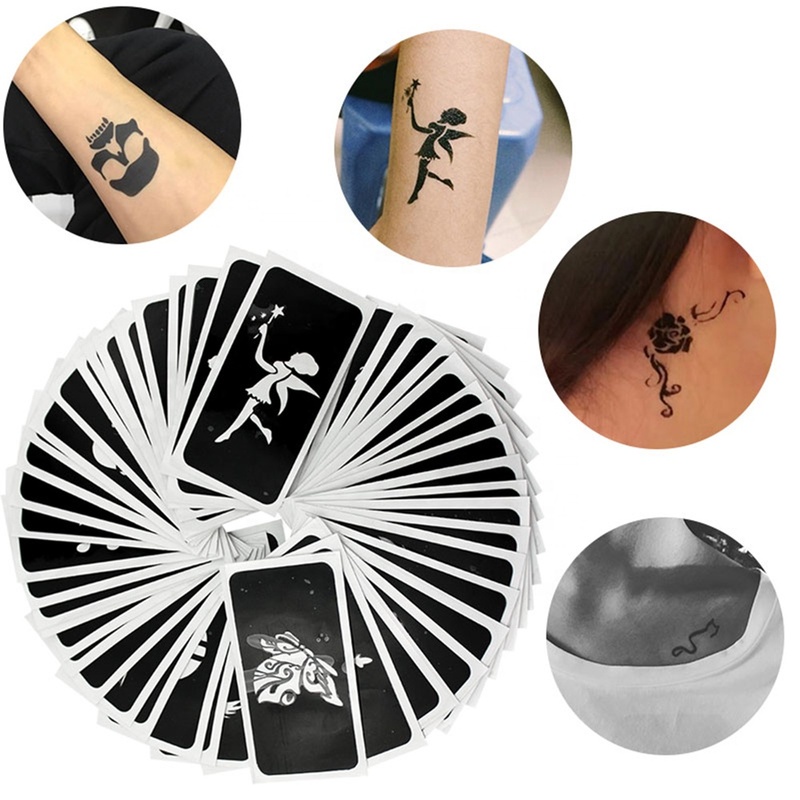 New Fashion Design Reusable Airbrush Tattoo