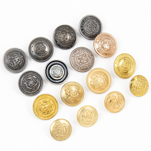 Custom Suit Coat <b>Button</b> Brass Copper Custom Gold Copper blazer <b>Buttons</b> Metal Shank <b>Button</b> for Men - Product Image 2