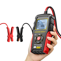 Probador de Baterías Automotrices de Alta Precisión 12V 24V, Analizador de Baterías de Plomo-Ácido 100-1700 CCA, Probador del Sistema de Arranque y Carga