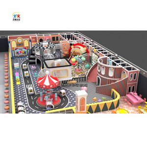 Mới Đến Sân Chơi Trong Nhà Thiết Bị Mềm Chơi Trẻ Em Nhà Với Karting Xe Cho Trẻ Em Trong Độ tuổi 1-15 - Product Image 4