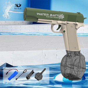 Longxi Wasser pistole M1911 Elektrische Wasser pistole Pistole Outdoor-Spiele Partys pielzeug mit Dual Magazine Großhandel Spielzeug für Kinder - Product Image 2