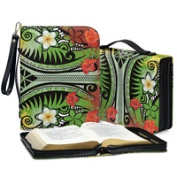 Nouveautés 2026 : Sac de Bible Imperméable Grande Capacité pour Femmes, Tendance, avec Ruban Noir Personnalisable sur Demande