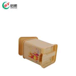 Contenedor de Basura de Plástico PP, Moldeado por Inyección, Ligero y Duradero, para Uso en el Hogar y la Oficina - Product Image 3