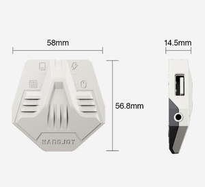 Regalo di natale Handjoy K6 <span class=keywords><strong>Controller</strong></span> <span class=keywords><strong>Mobile</strong></span> tastiera da gioco convertitore Mouse PUBG Gamepad <span class=keywords><strong>Mobile</strong></span> per adattatore IOS Android - Product Image 2