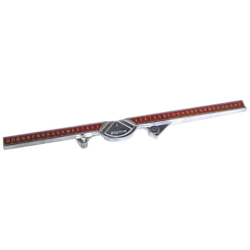 Adjustable 23-0-28 cm Metric Bar 90DG for Series 3 Mod. 2G SIGMA Drafting Supplies