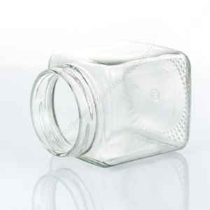 Bocaux carrés en verre DD1838 pour cadeaux de mariage, avec couvercles, pour confitures, aliments, herbes, miel, 16 oz, 32 Mason – Vente en gros - Product Image 5