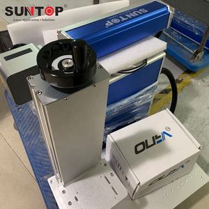 Machine de marquage au laser à fibre SUNTOP à bas prix avec dispositif de marquage rotatif - Product Image 5