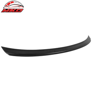 Convient pour Subaru BRZ 2022-2026, becquet de coffre style D, non peint, noir - Product Image 3