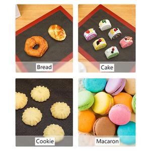 0002 21*30CM 맞춤형 논스틱 실리콘 마카롱 베이킹 매트 실리콘 베이킹 매트 재사용 실리콘 베이킹 매트 - Product Image 5