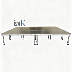 Quick Setup Aluminum Stage Portable Adjustable Music Stage Custom Outdoor Event Stage <b>Platform</b> - Product Image 1