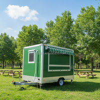 Food Truck avec Cuisine Complète, Remorque Alimentaire à Louer, Food Truck Nigérian, Food Truck Capsule, Food Truck Extérieur à Deux Niveaux