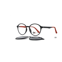 Lunettes de soleil polarisées de haute qualité, polyvalentes, durables, nouvelle arrivée 2025, monture en Ultem, clip-on, mode, sports de plein air