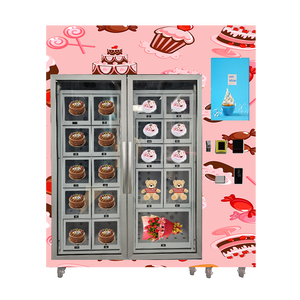 Tủ Lạnh Kỹ Thuật Số Máy Bán Bánh Tự Động Điều Chỉnh Nhiệt Độ Có Hệ Thống Làm Mát Đầu Đọc Thẻ - Product Image 1