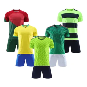 YZ Nouveautés Maillots unis Maillot de football Fournisseur thaïlandais Variété de couleurs Maillots de sport de football bon marché en ligne